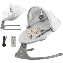 Кресло-качалка Kinderkraft Lumi 2 Light Grey Фото 5