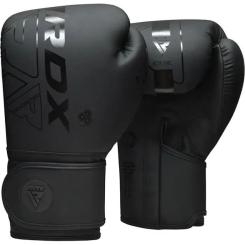 Боксерские перчатки RDX F6 Kara Matte Black 10 унцій Фото