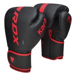 Боксерские перчатки RDX F6 Kara Matte Red 14 унцій Фото 1