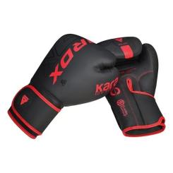 Боксерские перчатки RDX F6 Kara Matte Red 14 унцій Фото 3