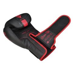 Боксерские перчатки RDX F6 Kara Matte Red 14 унцій Фото 4