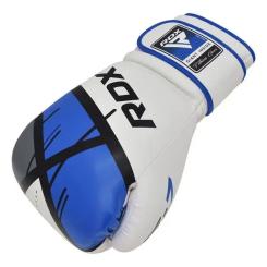 Боксерские перчатки RDX F7 Ego Blue 16 унцій Фото 2