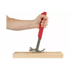 Молоток Milwaukee стальной с гвоздодером 570 гр Фото 4