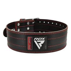 Атлетический пояс RDX для пауерліфтингу RD1 шкіряний Red XL Фото