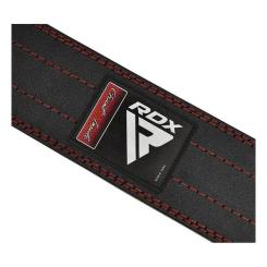 Атлетический пояс RDX для пауерліфтингу RD1 шкіряний Red XL Фото 3