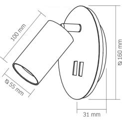 Светильник точечный Videx VL-SPF24E-B Фото 2