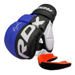Перчатки для MMA RDX T6 Plus Rex Blue S Фото 5
