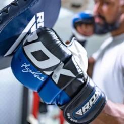Перчатки для MMA RDX T6 Plus Rex Blue S Фото 6