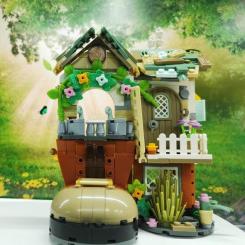 Конструктор LOZ mini Хижина гномов без фигурок Фото 4