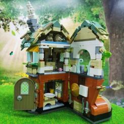 Конструктор LOZ mini Хижина гномов без фигурок Фото 6