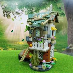 Конструктор LOZ mini Хижина гномов без фигурок Фото 7