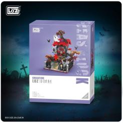 Конструктор LOZ mini Дом с привидениями без фигурок Фото 1