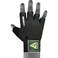 Перчатки для фитнеса RDX T2 Half Army Green M Фото 5