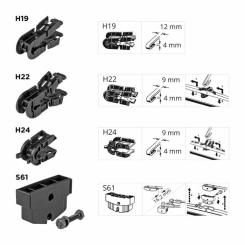 Щетка стеклоочистителя AMiO 26" 650 мм (01203) (012031) Фото 1