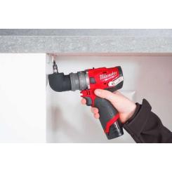 Шуруповерт Milwaukee M12 FPDX-202X, 37Нм, 2x2Ач, 2 насадки, кейс Фото 10