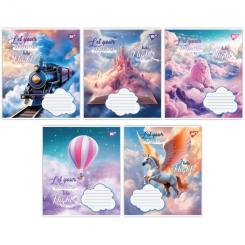 Тетрадь Yes Let your dreams 12 листов линия Фото