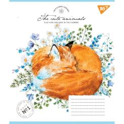 Тетрадь Yes Sunny spring 12 аркушів клітинка Фото 2