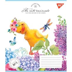 Тетрадь Yes Sunny spring 12 аркушів клітинка Фото 4