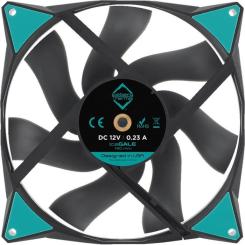 Кулер для корпуса Iceberg Group IceGALE 140mm Gray Фото 2