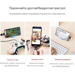 Переходник Dynamode USB-C Female to USB-A Male OTG Фото 8