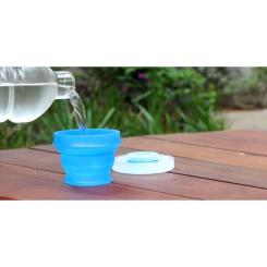 Чашка туристическая Humangear GoCup Small blue Фото 6