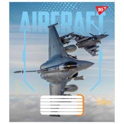 Тетрадь Yes Aircraft 36 листов клетка Фото 4