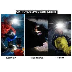 Фонарь Quantum QM-FL4030 Simply COB 3 x AAA/LR03 Фото 6