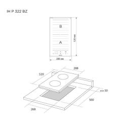 Варочная поверхность Pyramida IH P 322 BZ Фото 6