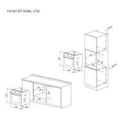 Духовой шкаф Pyramida FN 87 EP XGBL (73) Фото 7