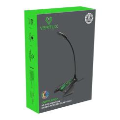 Микрофон Vertux VertuMic-1 LED USB Black Фото 1