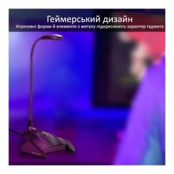 Микрофон Vertux VertuMic-1 LED USB Black Фото 4