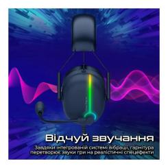 Наушники Vertux Warfare 7.1 USB Black Фото 2