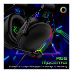 Наушники Vertux Warfare 7.1 USB Black Фото 5