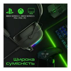 Наушники Vertux Warfare 7.1 USB Black Фото 8