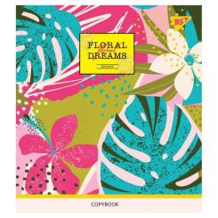 Тетрадь Yes А5 Tropical Paradise 18 аркушів клітинка Фото 1