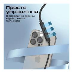 Наушники Promate Silken-C Black Фото 5
