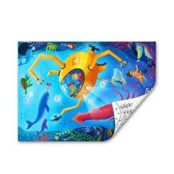 Пазл Hape Океан с раскраской Фото 3