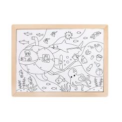 Пазл Hape Океан с раскраской Фото 4