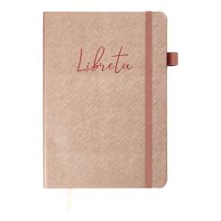Книга записная Buromax LIBRETA А5 96 аркушів крапка, бежевий Фото