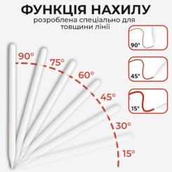 Стилус AirOn AirSens white for iPad Фото 4