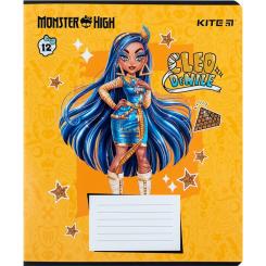 Тетрадь Kite Monster High 12 листов, линия Фото 7