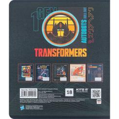 Тетрадь Kite Transformers 18 листов, клетка Фото 10