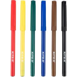 Фломастеры Kite Classic 6 цветов Фото 1