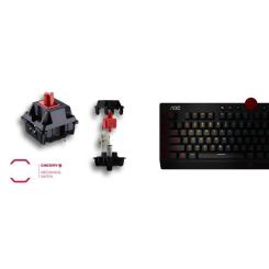 Клавиатура AOC AGK700 RGB Cherry MX Red USB Black Фото 9
