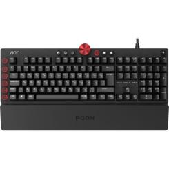 Клавиатура AOC AGK700 RGB Cherry MX Red USB Black Фото