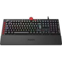 Клавиатура AOC AGK700 RGB Cherry MX Red USB Black Фото 2
