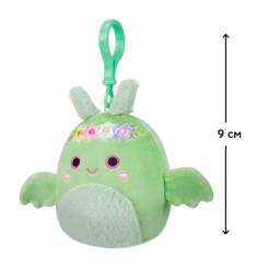 Мягкая игрушка Squishmallows на клипсе – Дракон Тов 9 см Фото 1