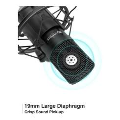 Микрофон Fifine T730 USB Black Фото 4