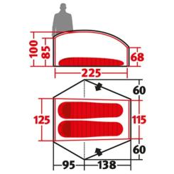 Палатка Wechsel Exogen 2 ZG Green Фото 11