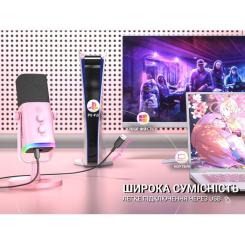 Микрофон Fifine AM8P USB/XLR Pink Фото 8